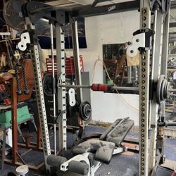 Nautilus Smith Machine / Noo Bench. NOOOO WEIGHTS 