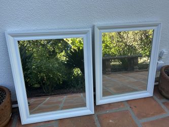 Mirrors- 2 White