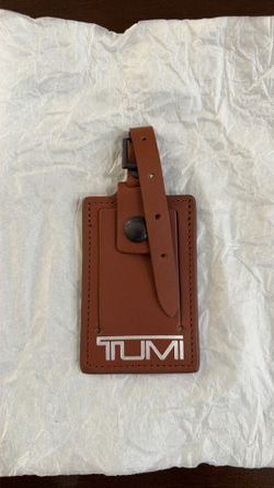 Tumi large luggage tag