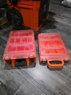 Klein modbox half width storage box v1 - short and tall