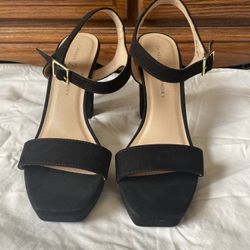 Black Suede Heels