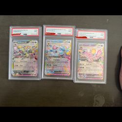 PSA 9 Graded Pokemon Cards 