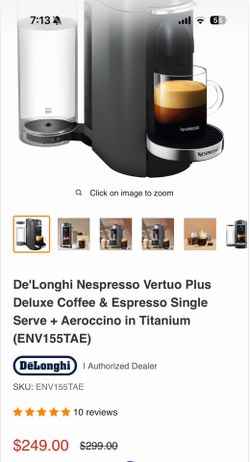 Nespresso machine