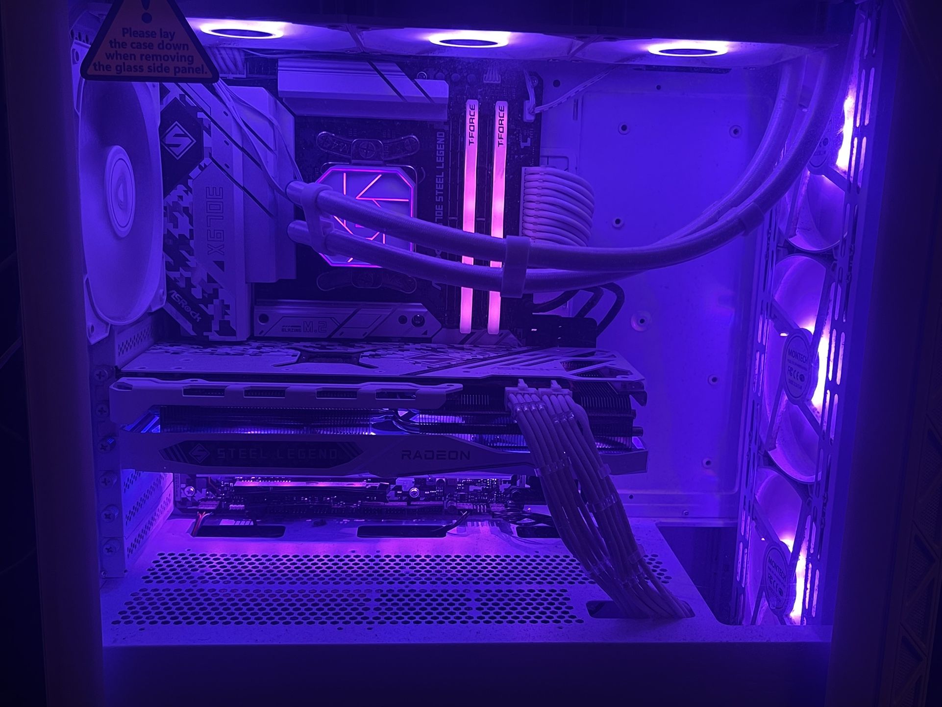 Custom White Gaming Pc (No GPU)