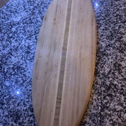 Bamboo Cutting Board/ Surfboard Design 