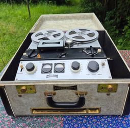 Rare Vintage Sony Superscope 555-A Japan Stereocorder Reel-to-Reel Tape Recorder – Working
