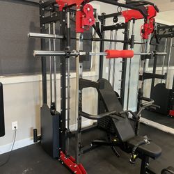 💥Free Delivery💥 Complete Smith Machine Bundle 💪💪