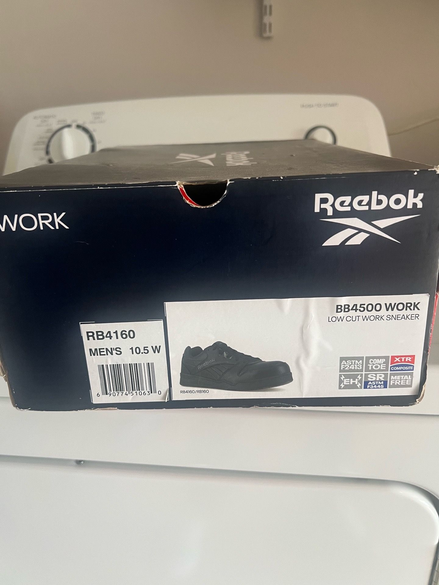Reebok work shoes steel toe