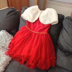 Elegant Christmas Princess Dress Size 8