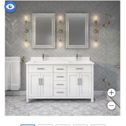 Katie Bath Vanity by Studio Bathe in White