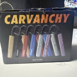 CARVANCHY Hand Grip Strength Trainer Set – Multiple Resistance Levels – New Open Box