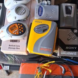 All  Sony  Vintage Walkmans  Radios / Cassette  Players / Mini Cd