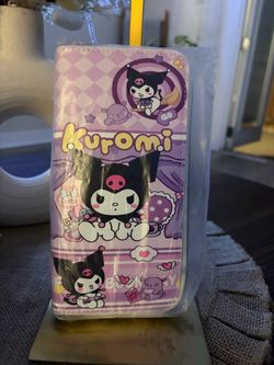 Kuromi Wallet Clutch Purple