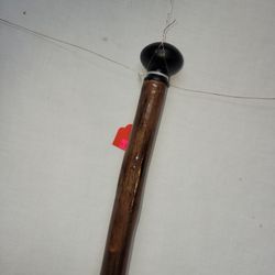 HANDMADE WOOD WALKING STICK 44in.