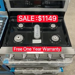 Maytag 6.0 cu. ft. Double Oven Gas Range - Free One Year Warranty 