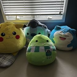 Squishmellows Harry Potter Pokémon Stitch 