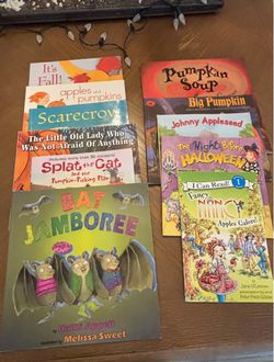 🍂🎃 Fall & Halloween Children’s Book Bundle Classroom Home School