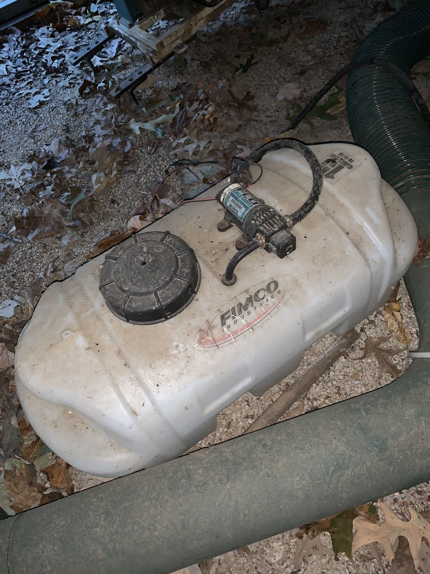 Fertilizer Weed Killer Chemical Tank For Tractor With Hookups