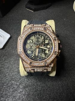 Moissanite AP’s with sports band