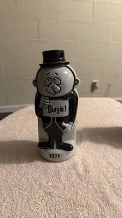Vintage Burgie Beer Decanter