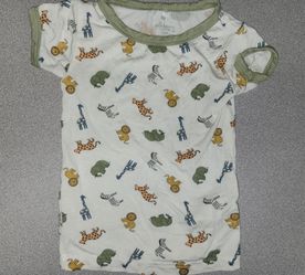 Milkberry Toddler Animal Themed PJ Top Size 12 months