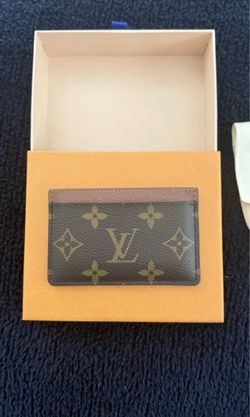 LOUIS VUITTON M61733 LV  Card Case Brown Monogram Used