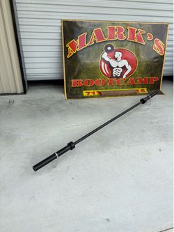 CAP   45Lb Olympic barbell 7ft. $70