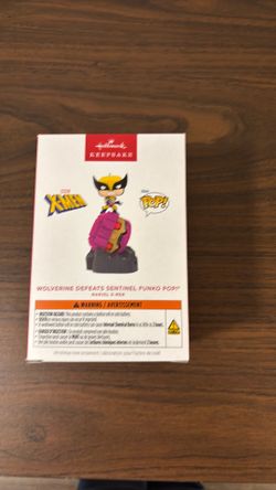 X-Men Wolverine 2025 Hallmark Christmas Ornament.