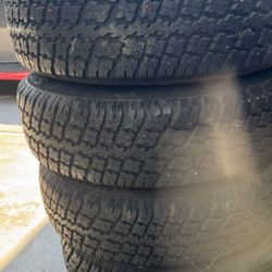 $80-4 Winter A/S Studded Tires+ Wheels 