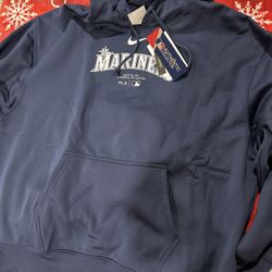 Women’s MLB Nike Seattle Mariners Hoodie Sweatshirt Large 