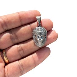 3D Hanuman Pendant in 925 Sterling Silver