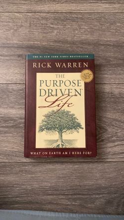 Book: The purpose driven life