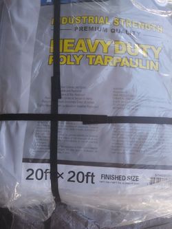20x20 heavy tarp
