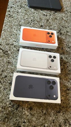 iPhone 17 pro max  unlocked each never opened