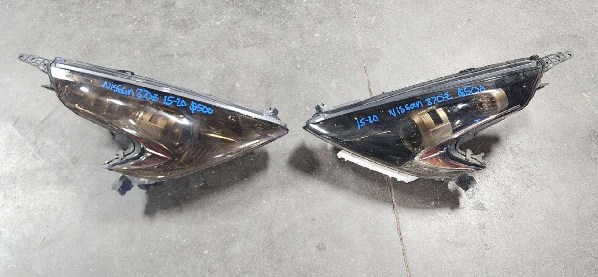 Nissan 370Z 370 Z Headlight Headlights Pair 2015 2016 2017 2018 2019 2020 Part $500 for both H