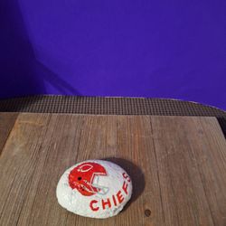 Kansas City Logo Painted Stone-$15.00