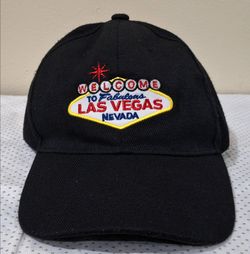 LAS VEGAS NEVADA SNAPBACK HAT - BLACK