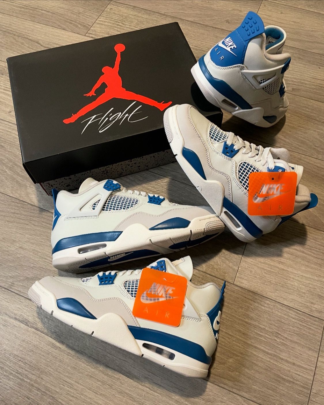 Jordan 4 Retro “Military Blue” ❗️PRICES VARY BY SIZE❗️