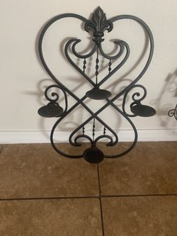 Candle iron holder $10