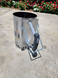 Weber charcoal chimney
