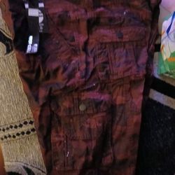 Mens Camouflage Shorts Size 38