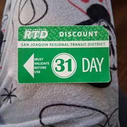 Discount 31 Day Bus Pass