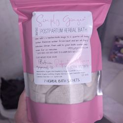 Postpartum Bath Sachets
