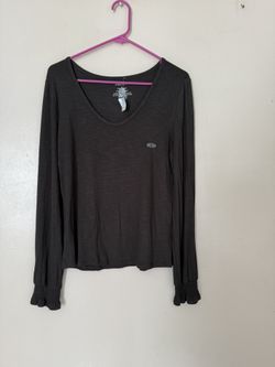 Maurices Top Pullover size S New with tags Stretchy casual ruffled sleeves