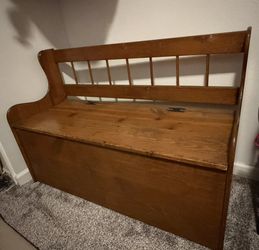 Wood Bench