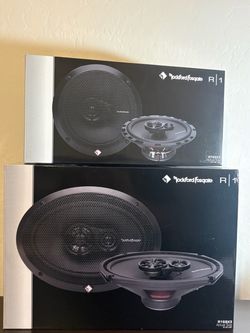 6.5” and 6.9” Rockford Fosgate speakers