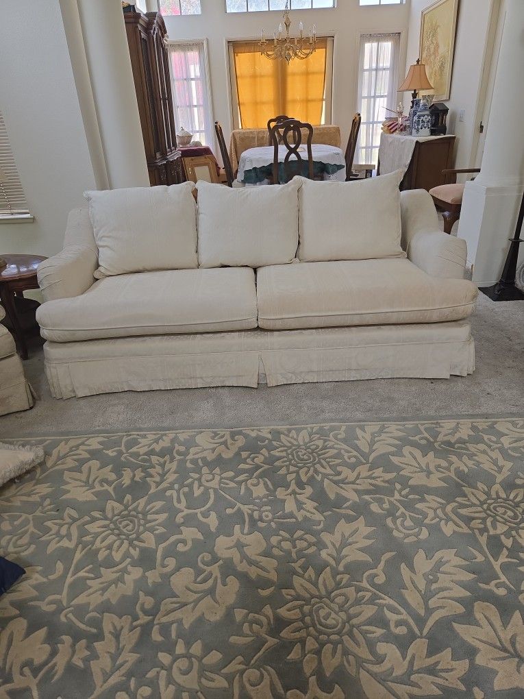 Sofa And Matching Loveseat