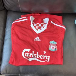 Soccer Jersey -Liverpool Carlsberg Adidas