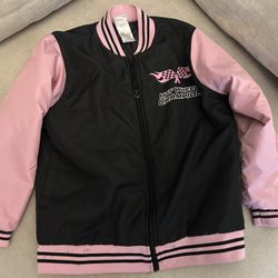 Girls Hot Wheels Bomber Jacket 