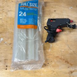 Hot Glue Gun And Glue Sticks